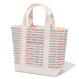 SS02795 COTTON CANVAS TOTE BAG "SUNSURF LOGO" (SMALL) (ItzCg)