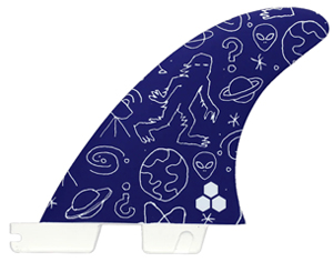 FCS FCS�U PC CHANNEL ISLANDS SOLUTION QUAD REAR MEDIUM FIN