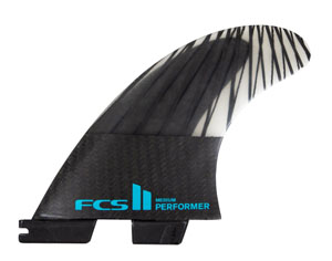 FCS FCSU PC CARBON { AirCore PERFORMER THRUSTER MEDIUM FIN