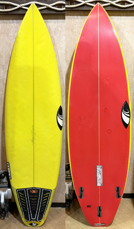 CS-1758 STORMS USED SURFBOARD