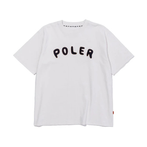 POLER PRM WASH POLER CHENILLE EMB TEE SHORT SLEEVE TEE izCgj